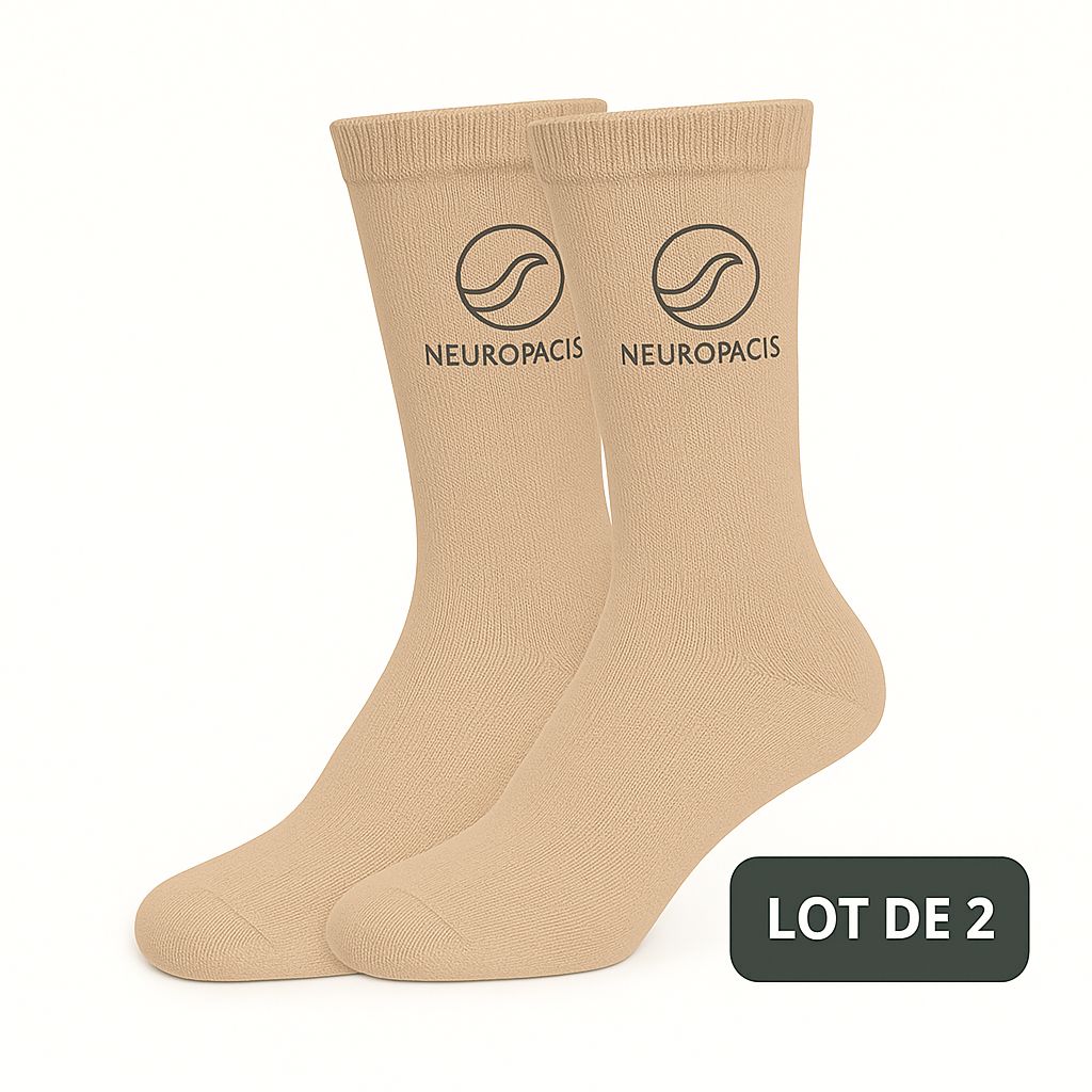 Neuropacis – Chaussettes confort en fibre de bambou | Compression légère