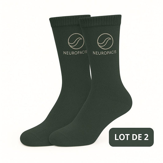 Neuropacis – Chaussettes confort en fibre de bambou | Compression légère